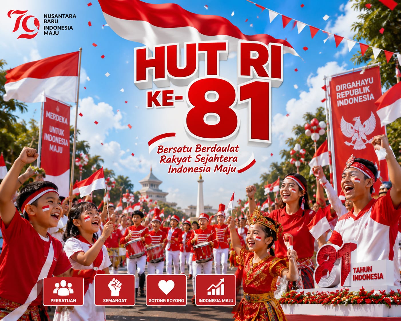 HUT RI KE 81